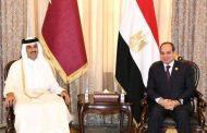 أمير قطر في مصر لأول مرة بعد سنوات من القطيعة