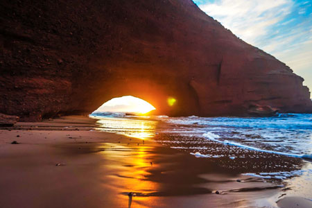 شواطئ المغرب طقس